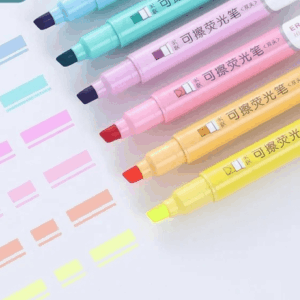 Marca Texto Apagável Dreamy Colors 6 Cores - BLISTER
