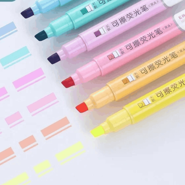 Marca Texto Apagável Dreamy Colors 6 Cores - BLISTER