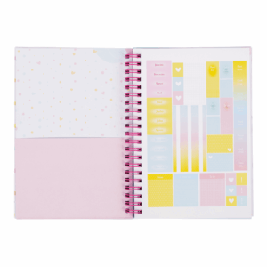Planner Capa Dura 130 x 188mm Enjoy BRW - UND
