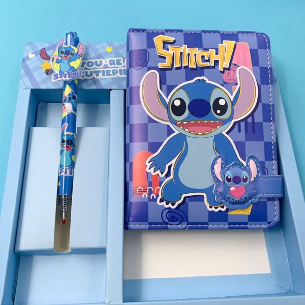 Kit Presenteável Premium Planner Luxo + Caneta STITCH - UND