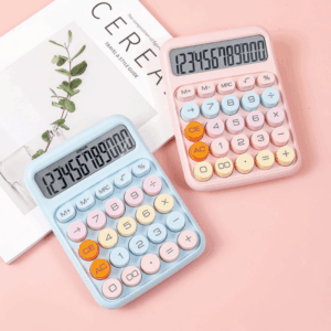Calculadora de Mesa Vintage 12 Dígitos
