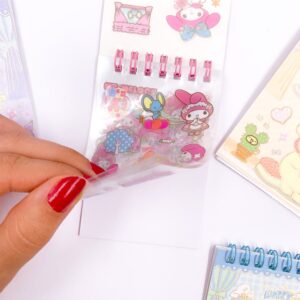 Caderninho de Adesivos My Melody e Sua Turma