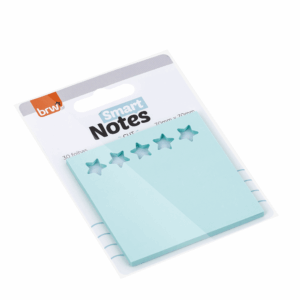 Bloco Smart Notes 70X70mm Cut Star BRW - UND
