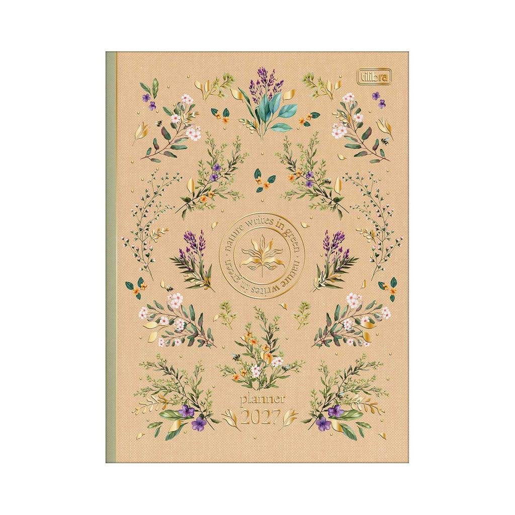 Planner 2027 Grampeado Naturalis 20x27,5cm - TILIBRA - UND