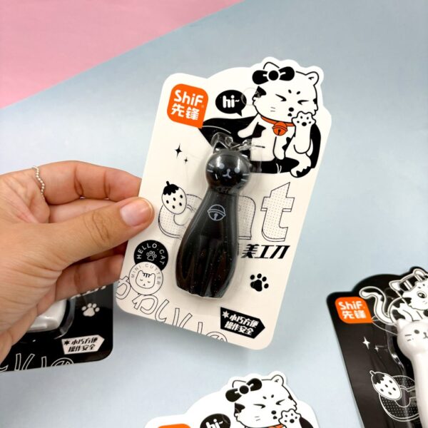 Mini Estilete 3D Gatinho Cat - Blister 1 Und