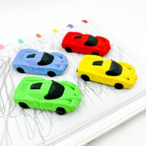 Borracha Colorful 3D Carrinho