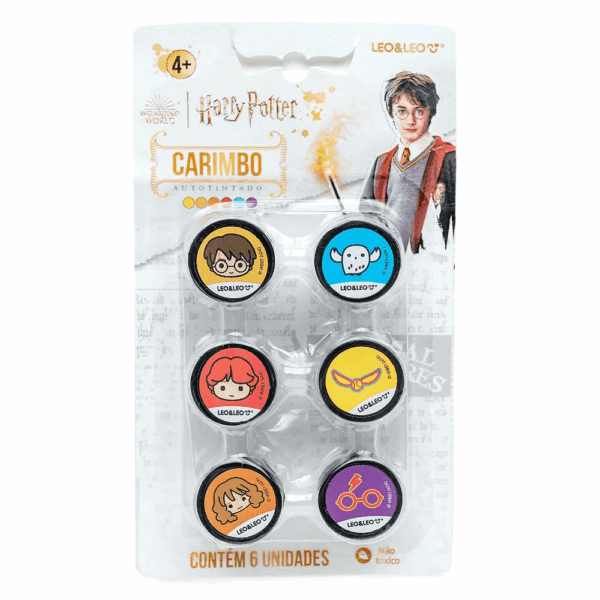 Carimbo AutoTintado Harry Potter Leo e Leo - Blister 6 Und