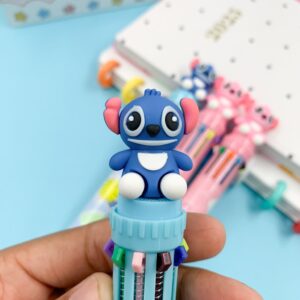 Caneta 10 Cores STITCH - UND