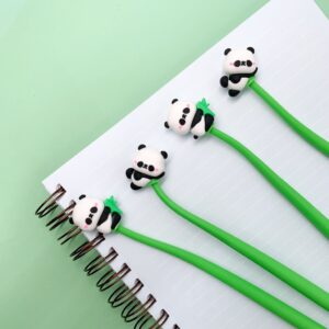 Caneta Flexível Dançante Panda - PACOTE 6 UND