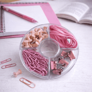 Kit Office Rosa 85 Peças - KAZ - UND