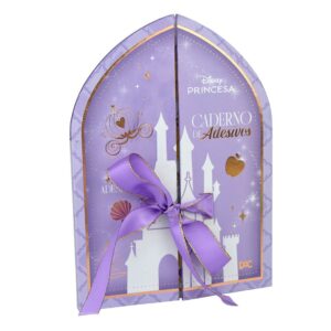 Caderno de Adesivos c/ + de 200 Und Princesas Disney - DAC