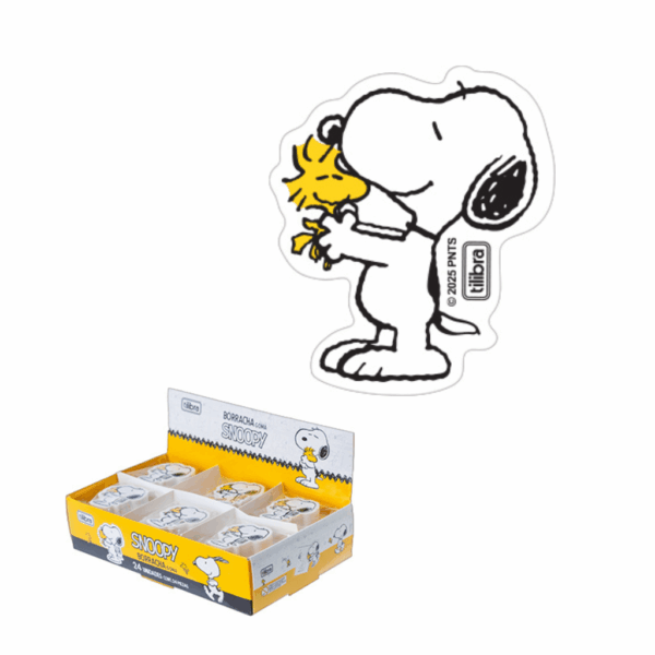 Borracha SNOOPY - TILIBRA - CX 24 UND