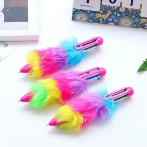 Caneta Esferográfica Fluflu 6 Cores Lovelypen