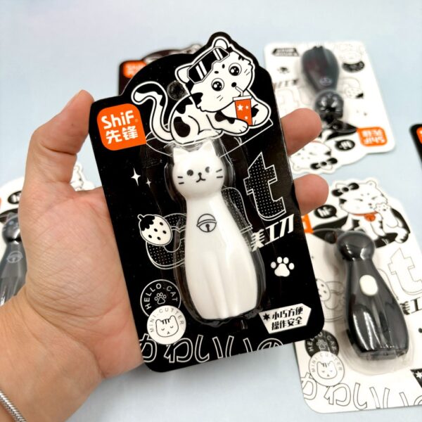 Mini Estilete 3D Gatinho Cat - Blister 1 Und