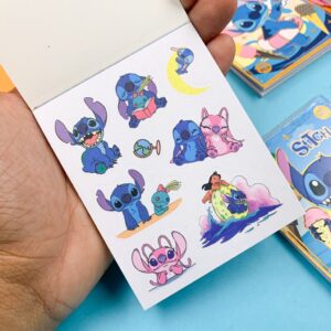 Caderninho de Adesivos STITCH 12 Folhas - UND