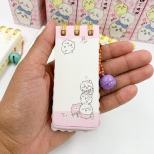 Mini Bloco de Notas c/ Espiral Chiikawa - UND