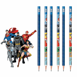 Lápis Preto Liga da Justiça - TRIS - 12 UND