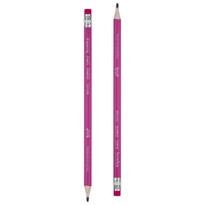 Lápis HB Triangular Estampado Sátira - BRW - DISPLAY 18 UND