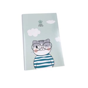 Caderno Grampeado Pautado 120X180mm Best Friend BRW - Pacote c/4 Und