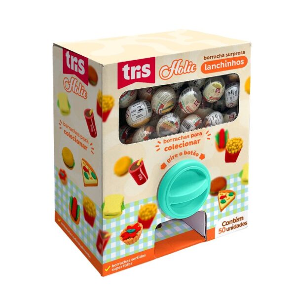 Borracha Surpresa Lanches - TRIS - UND