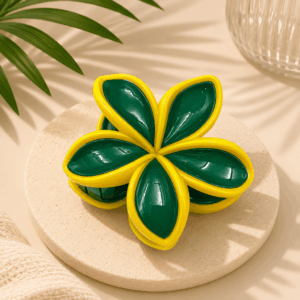 Presilha Piranha FLOR BRASIL G 8cm Copa do Mundo - IMPORTADO - UND