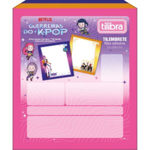 Bloco Tilembrete Guerreiras do KPop 80x91mm - TILIBRA - UND