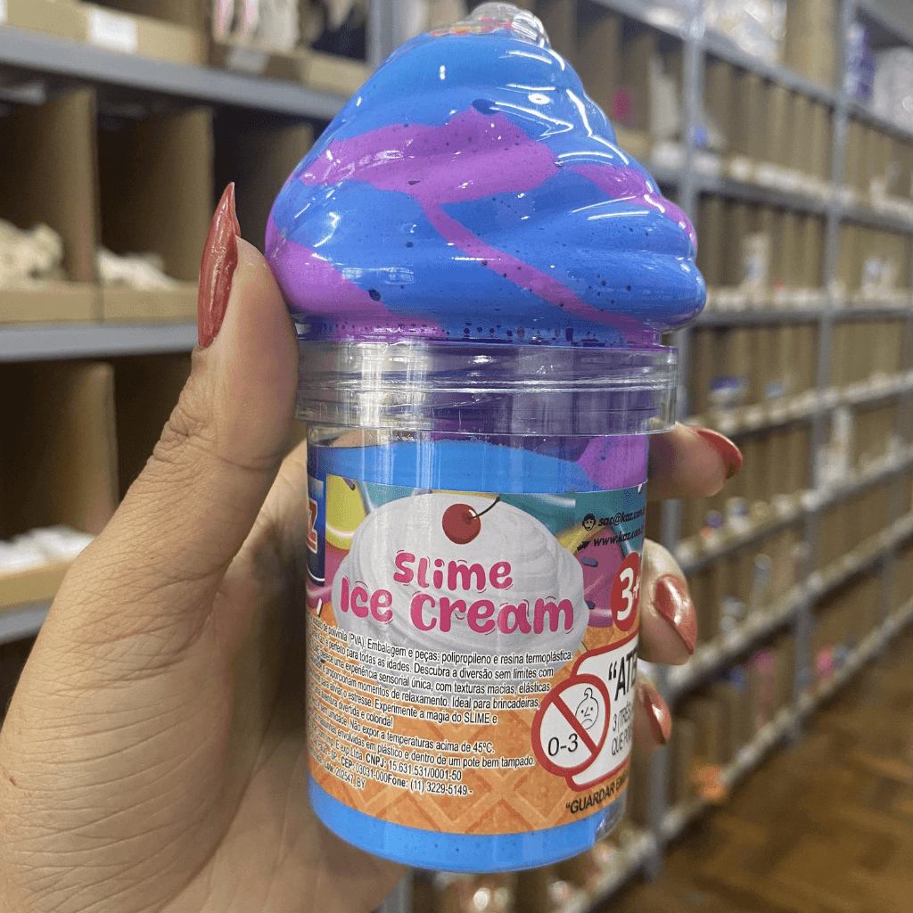 Massa Slime Ice Cream 40g - KAZ - UND