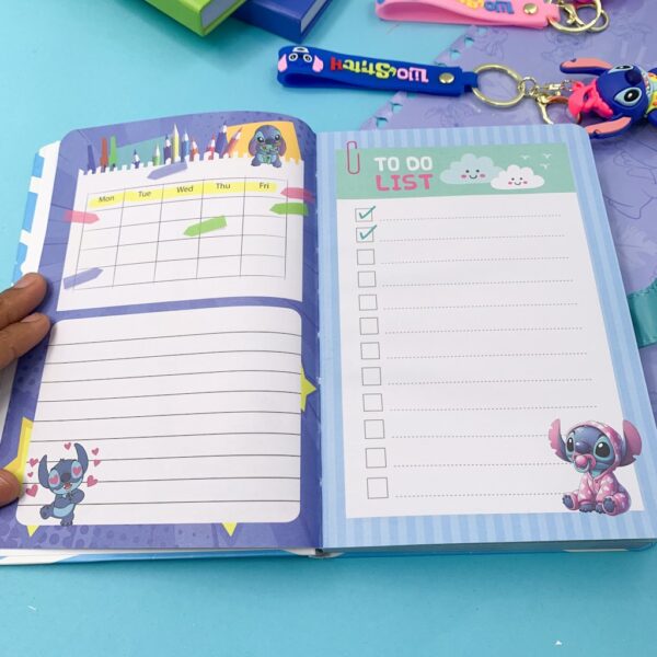 Planner Luxo Decorado STITCH - UND