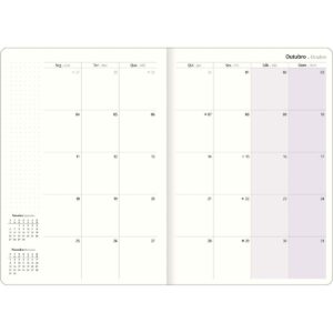 Planner Agenda Grampeado 17,8x25,4 cm WEST VILLAGE - TILIBRA - UND