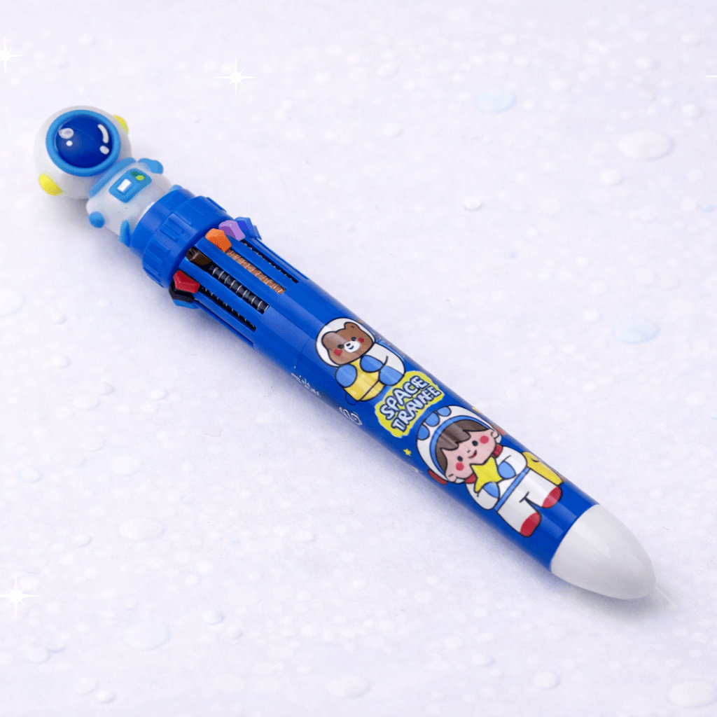 Caneta 10 Cores Astronauta - IMPORTADO - UND