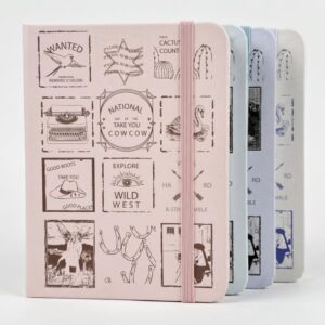 Caderno Capa Dura Pautado National A6 10,3x13,7cm - UNISO - UND