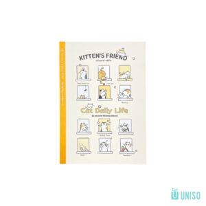 Caderno A5 Pautado Gatos Kitten's Friends 14,5x21cm - UNISO - UND