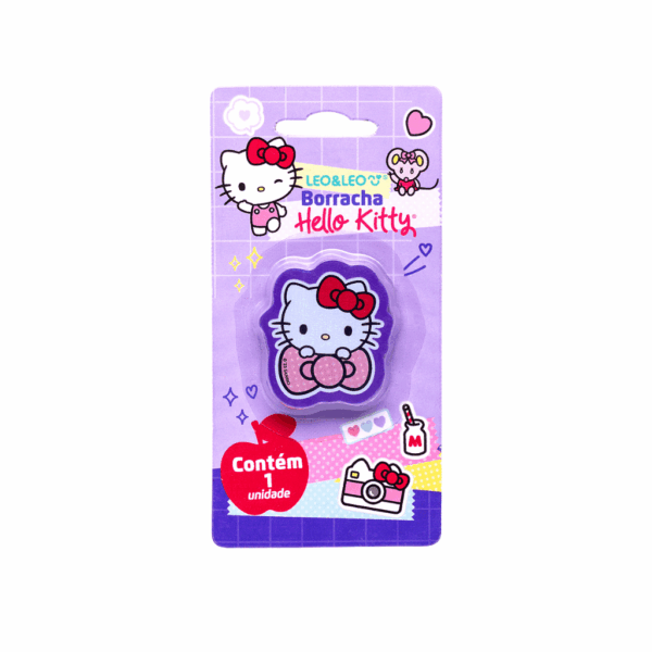 Borracha Hello Kitty Leo e Leo - Kit 4 Blister