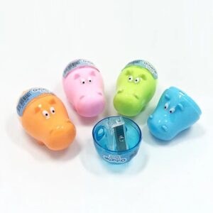 Apontador Animais Win paper - Pote 18 Und