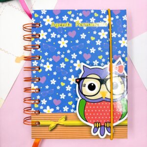 Agenda Permanente 11x15cm Bichinhos Fantasia WINPAPER - UND