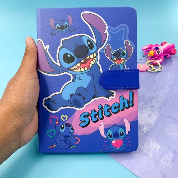 Planner Luxo Decorado STITCH - UND