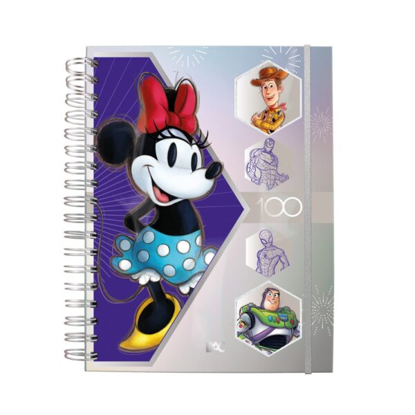 Refil Caderno Smart Mini Lilás 48 Folhas DAC