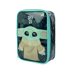 Estojo Baú Grande 100 Canetas Star Wars Mandalorian DAC