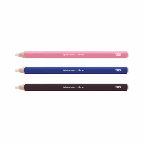 Lápis Borracha Jumbo Triangular Rubber - TRIS - UND