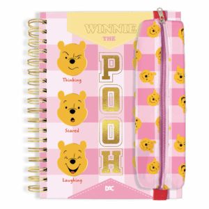Estojo com Elástico Ursinho Pooh Disney DAC