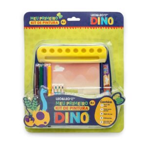 Meu Primeiro Kit de Pintura Dino LEO e LEO - BLISTER