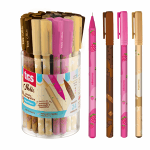 Caneta Esferográfica Napolitano Holic Docinhos 0.7mm c/ Cheirinho - TRIS - POTE 24 UND