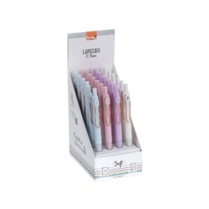 Lapiseira 0.9mm Plástica Soft BRW - Display 24 Und