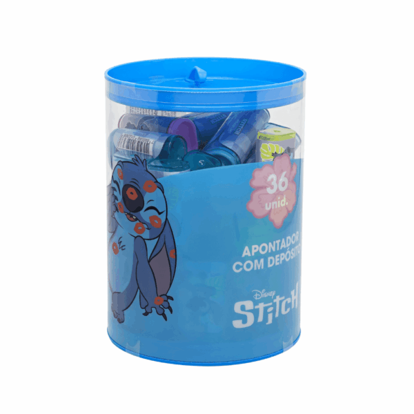 Apontador c/ Depósito Stitch - MOLIN - 6 UND
