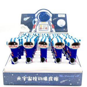 Borracha Caneta Retrátil Astronauta