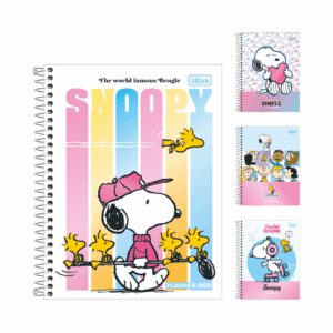 Agenda Planner Espiral 17,5 x 24 cm SNOOPY - TILIBRA - UND