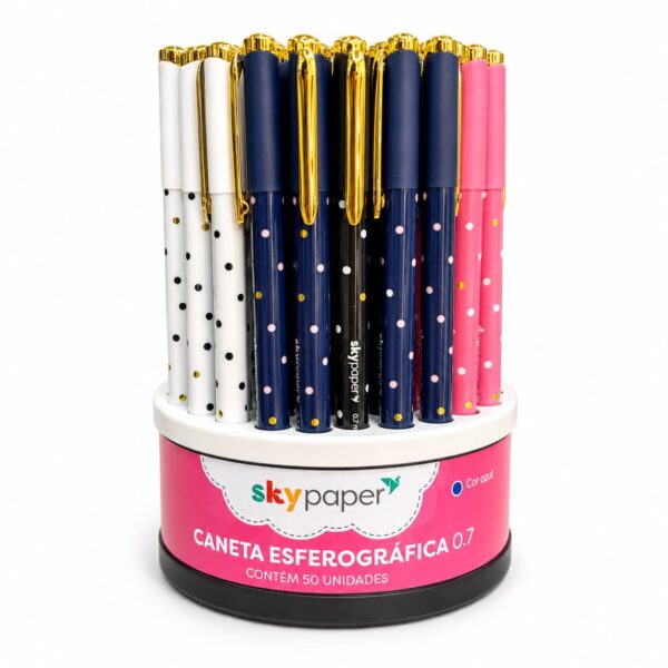 Caneta Esferográfica 0.7mm Poá - SKYPAPER - UND