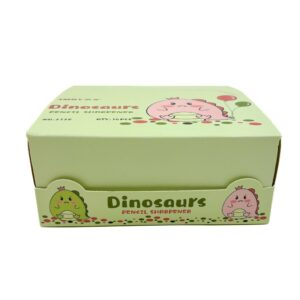 Apontador Emborrachado Dinossauro Gorducho - Cx 16 Und