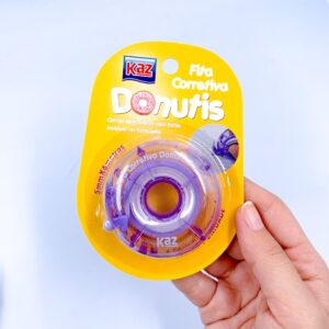Fita Corretiva Donuts 5mmx6m KAZ - BLISTER
