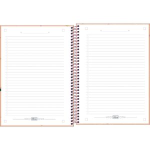 Caderno Espiral Capa Dura Universitário Connect 1 Matéria West Girl Tilibra
